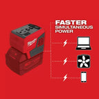 Milwaukee 2846-21HO M18 18V TOP-OFF 175W Power Supply w/ M18 HO XC6.0 Battery