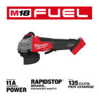 Milwaukee Pre-Sale 2912-20 M18 FUEL 18V 1" SDS Plus Rotary Hammer w/ 4-1/2" / 5" Grinder