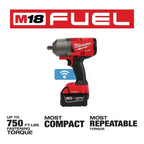 Milwaukee Pre-Sale 2862-22R M18 FUEL 18V 1/2" High Torque Impact Wrench Pin Detent Kit