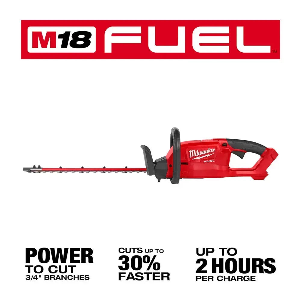Milwaukee 3001-20 M18 FUEL 18" Ergonomic Cordless Hedge Trimmer - Bare Tool