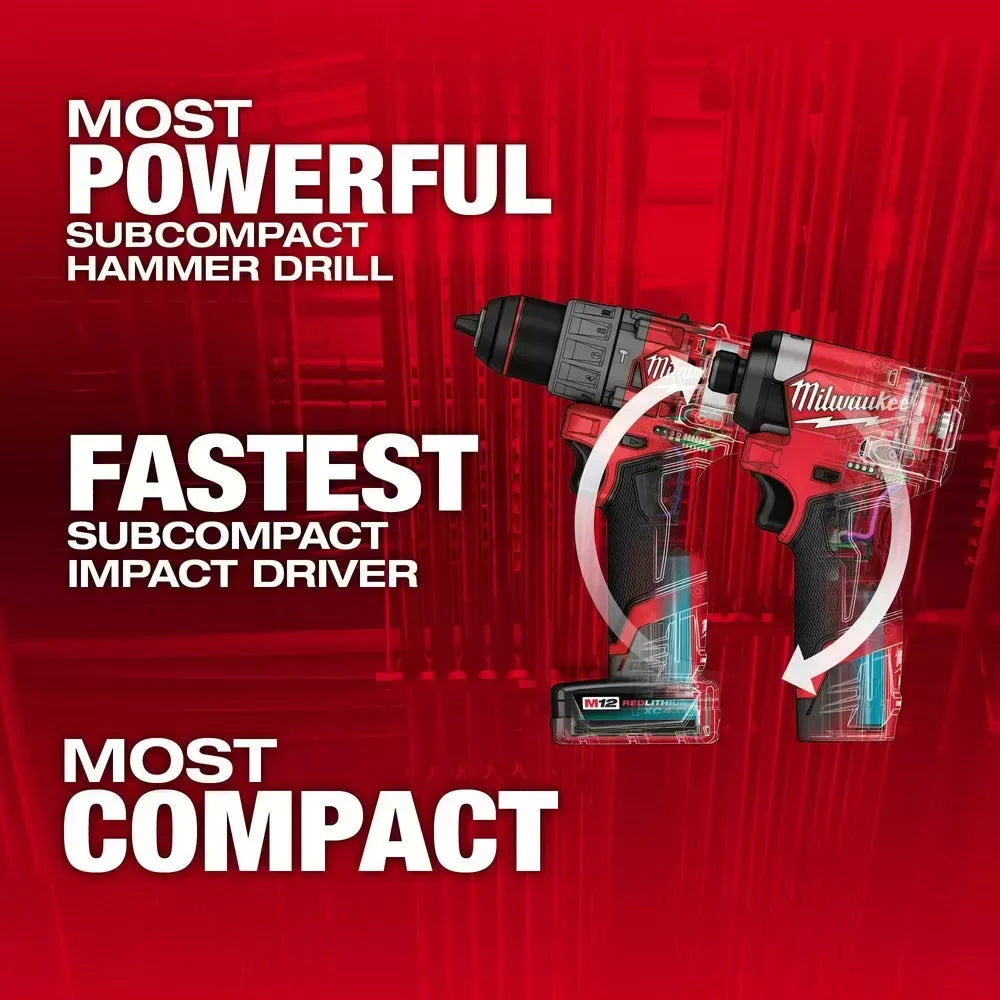 Milwaukee Pre-Sale Pre-Sale 3697-22HT M18 FUEL 18V 3 Tool Combo Drill/Driver/ Pruning Saw Kit