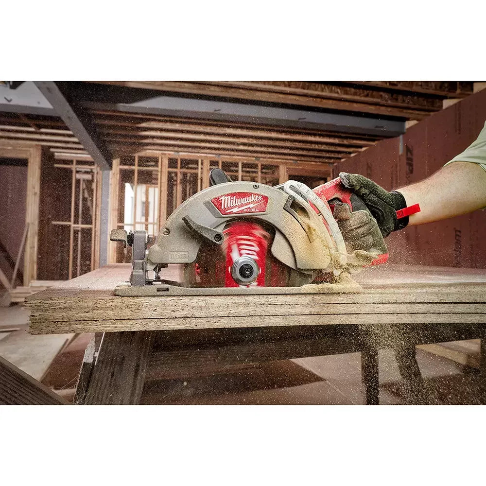 Milwaukee 2830-20SB M18 FUEL 18V 7-1/4" Circular Saw w/ 25 Circular Saw Blades