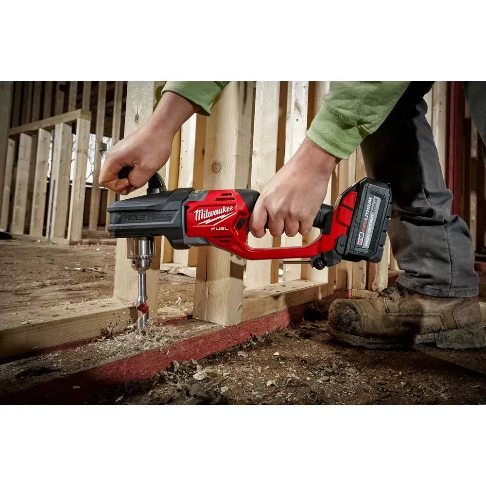 Milwaukee Pre-Sale 2807-20 M18 FUEL 18V 12" HOLE HAWG Right Angle Drill -Bare Tool