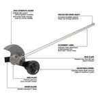 Milwaukee 2825-21E M18 FUEL Cordless String Trimmer / Edger Attachment Combo