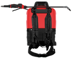 20V Battery Powered Backpack Sprayer, 4-Gallon Plastic Tank, Cordless Pump Sprayer