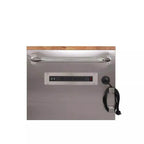 72 Inch Mobile Workbench with 18 Drawers - Stainless Steel Rolling Tool Cabinet with Wood Top