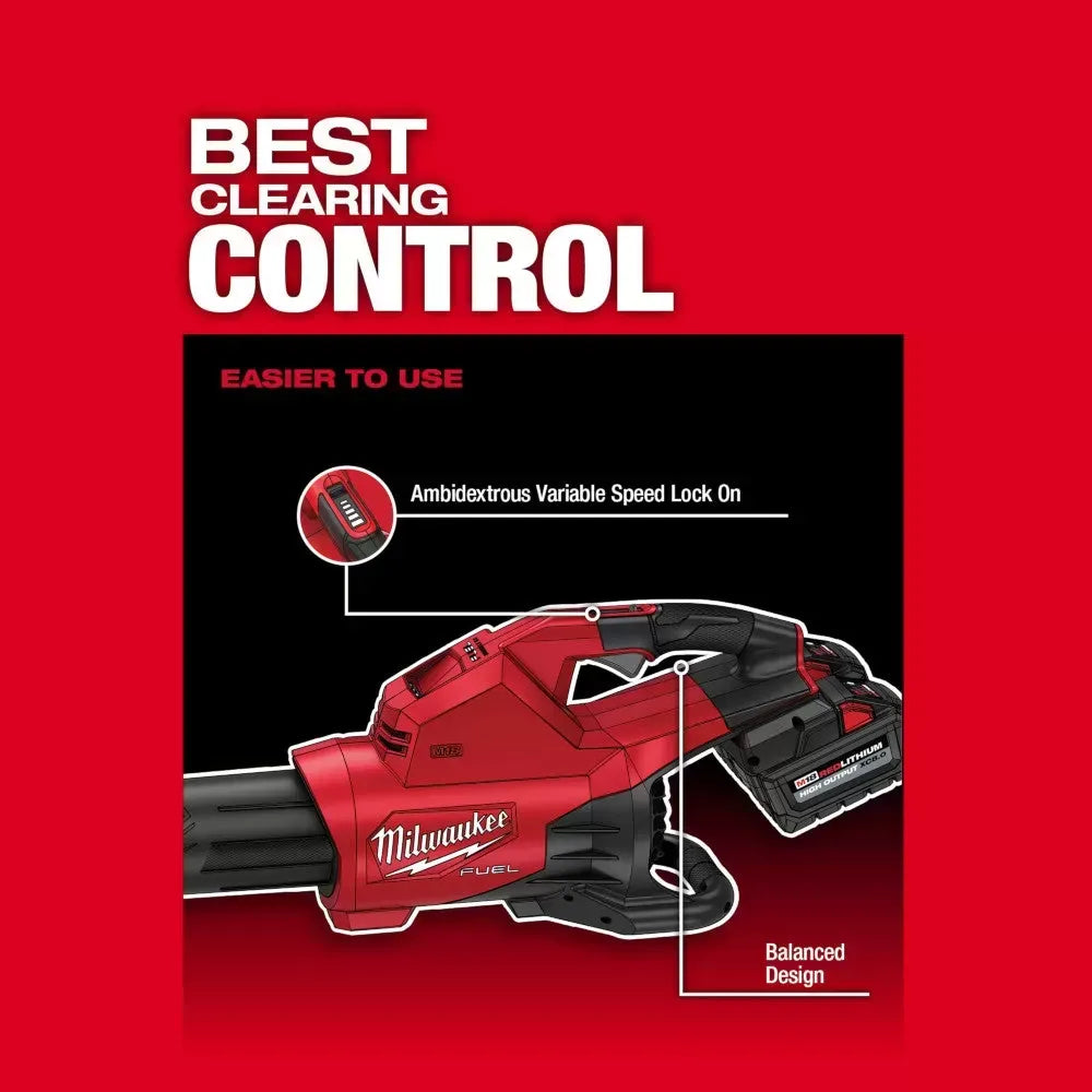 Milwaukee Pre-Sale 2824-20 M18 FUEL 18V 600 CFM Cordless Brushless Dual Battery Blower