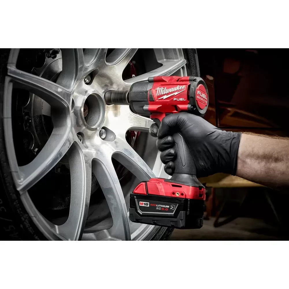 Milwaukee Pre-Sale 2962P-22R M18 FUEL 18V 1/2" Mid-Torque Impact Wrench w/ Pin Detent Kit