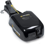 Electric Boat Anchor Winch with Horizontal Mount Davit, 40 lb Capacity, 100 ft Nylon Rope & Mounting Hardware