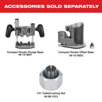 Milwaukee 48-11-1852CR M18 18V 5AH 2-Pack Batteries w/ M18 FUEL Router