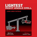 Milwaukee Pre-Sale 2808-20 M18 FUEL HOLE HAWG Right Angle Drill w/ QUIK-LOK - Bare Tool