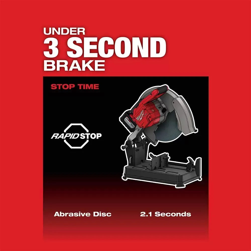 Milwaukee 2990-20 M18 FUEL 14" Li-Ion Brushless Abrasive Chop Saw - Bare Tool
