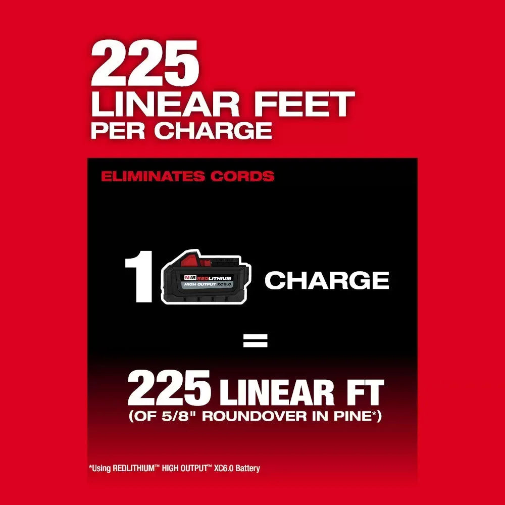 Milwaukee 2838-21 M18 FUEL 18V 1/2" Cordless Lithium-Ion Router Kit, BLACK FRIDAY PRE-SALE ONLY $35.99 AND 2 ADDITIONAL 5.0AH BATTERIES FOR THE FIRST 100 CUSTOMERS
