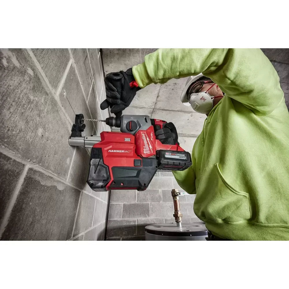 Milwaukee 2912-DE M18 FUEL HAMMERVAC 1" Dedicated Dust Extractor - Bare Tool
