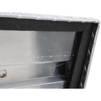 UWS Low Profile Aluminum Truck Tool Box with Stainless Steel Handles, Pickup Bed Storage Chest