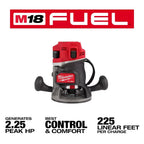 Milwaukee 2838-21 M18 FUEL 18V 1/2" Cordless Lithium-Ion Router Kit, BLACK FRIDAY PRE-SALE ONLY $35.99 AND 2 ADDITIONAL 5.0AH BATTERIES FOR THE FIRST 100 CUSTOMERS