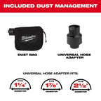 Milwaukee 2832-20 M18 FUEL 18V 3" x 18" Cordless Li-Ion Belt Sander - Bare Tool