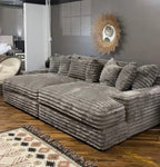 Nestle Chaise Lounge With Dual Cupholders And Charging Ports