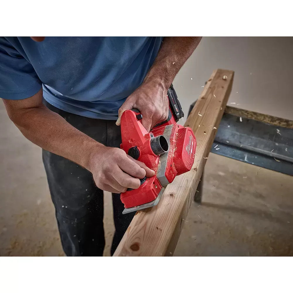 Milwaukee Pre-Sale 2623-20 M18 18V 3-1/4-Inch Planer w/ Bevel/Edge Guide - Bare Tool