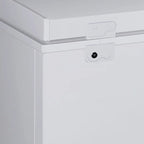 21.0 Cu. Ft. Chest Freezer with Double Doors - White with External Temperature Control