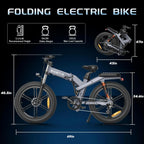 🔥X26 All Terrain Electric Bike All Terrain Performance Beast🔥