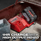 Milwaukee 48-59-1811 M12/M18 Durable Dual Battery Super Charger