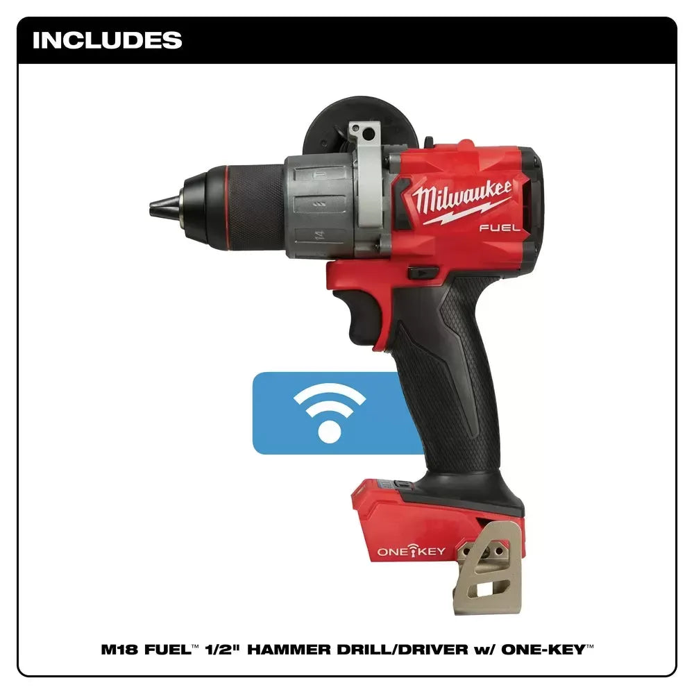 Milwaukee Pre-Sale 2806-80 M18 FUEL 18V 1/2" Cordless Hammer Drill - Bare Tool - Recon