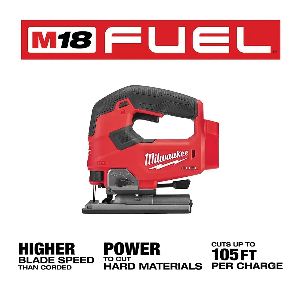 Milwaukee 2737-80 M18 FUEL 18V Cordless D-Handle Jig Saw - Bare Tool Recon