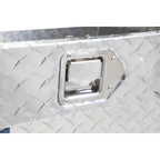UWS Low Profile Aluminum Truck Tool Box with Stainless Steel Handles, Pickup Bed Storage Chest