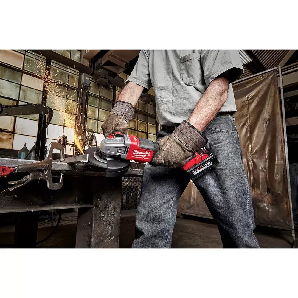 Milwaukee Pre-Sale 2980-20 M18 FUEL 18V 6 Inch Paddle Switch Grinder, Bare Tool
