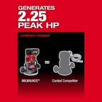 Milwaukee 2838-21 M18 FUEL 18V 1/2" Cordless Lithium-Ion Router Kit, BLACK FRIDAY PRE-SALE ONLY $35.99 AND 2 ADDITIONAL 5.0AH BATTERIES FOR THE FIRST 100 CUSTOMERS
