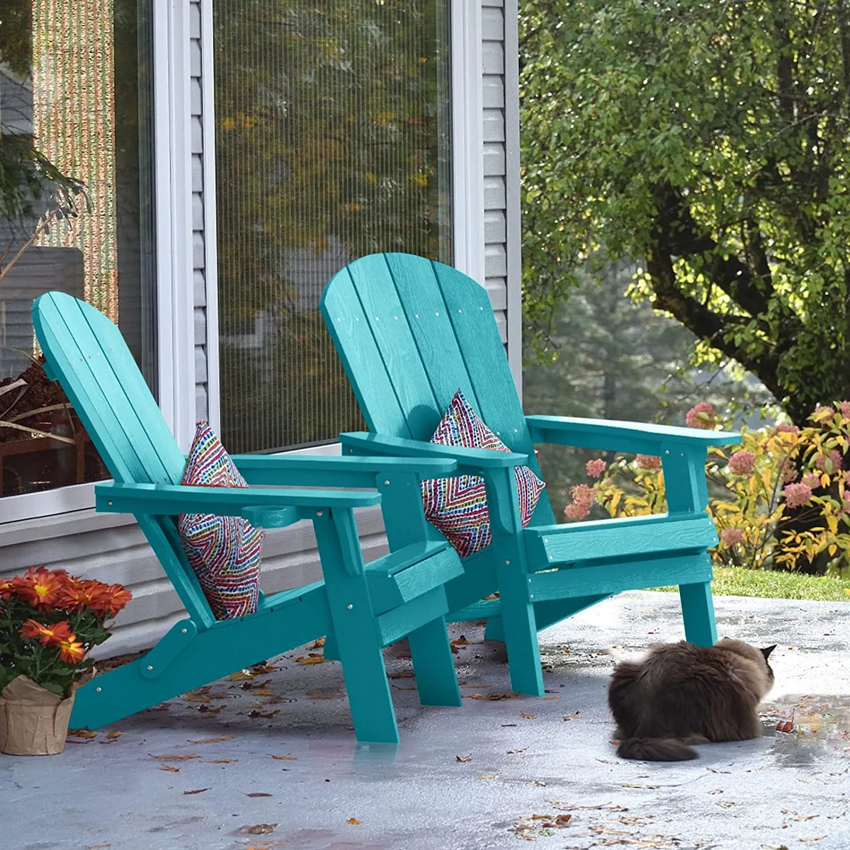 Outdoor Chair Weather Resistant For Patio Deck Garden