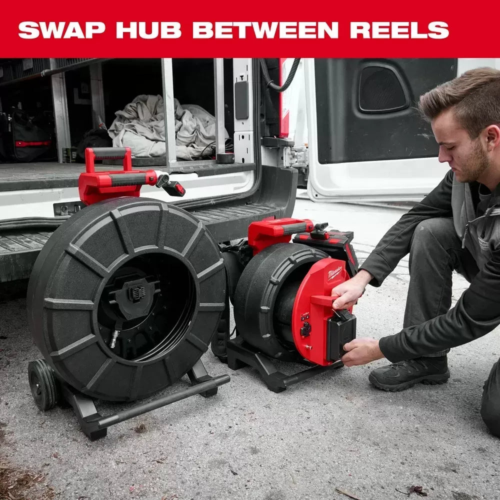 Milwaukee 2972-20 M18 18V 100’ Flexible Pipeline Inspection Reel - Bare Tool
