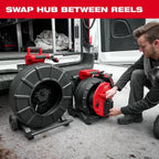 Milwaukee 2972-20 M18 18V 100’ Flexible Pipeline Inspection Reel - Bare Tool