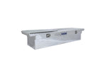 UWS Low Profile Aluminum Truck Tool Box with Stainless Steel Handles, Pickup Bed Storage Chest