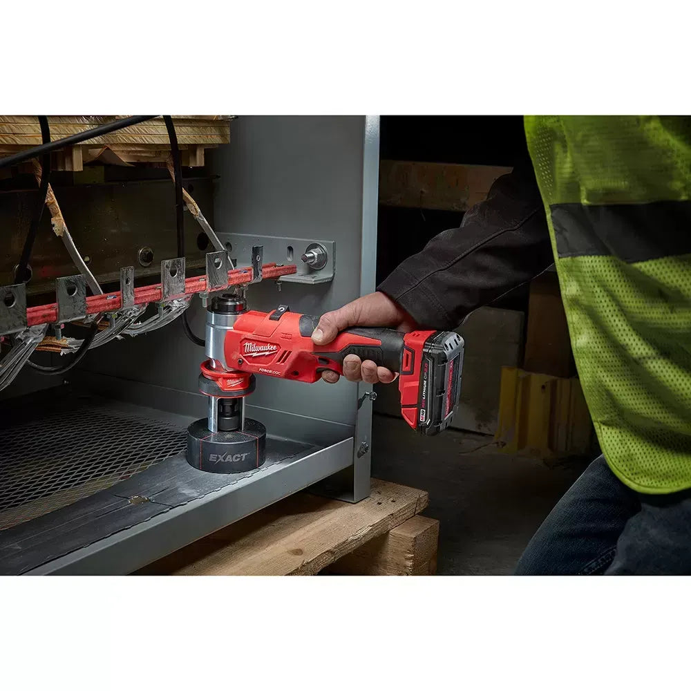 Milwaukee 2676-23 M18 18V 10 Ton Knockout Tool Kit 1/2" To 4"