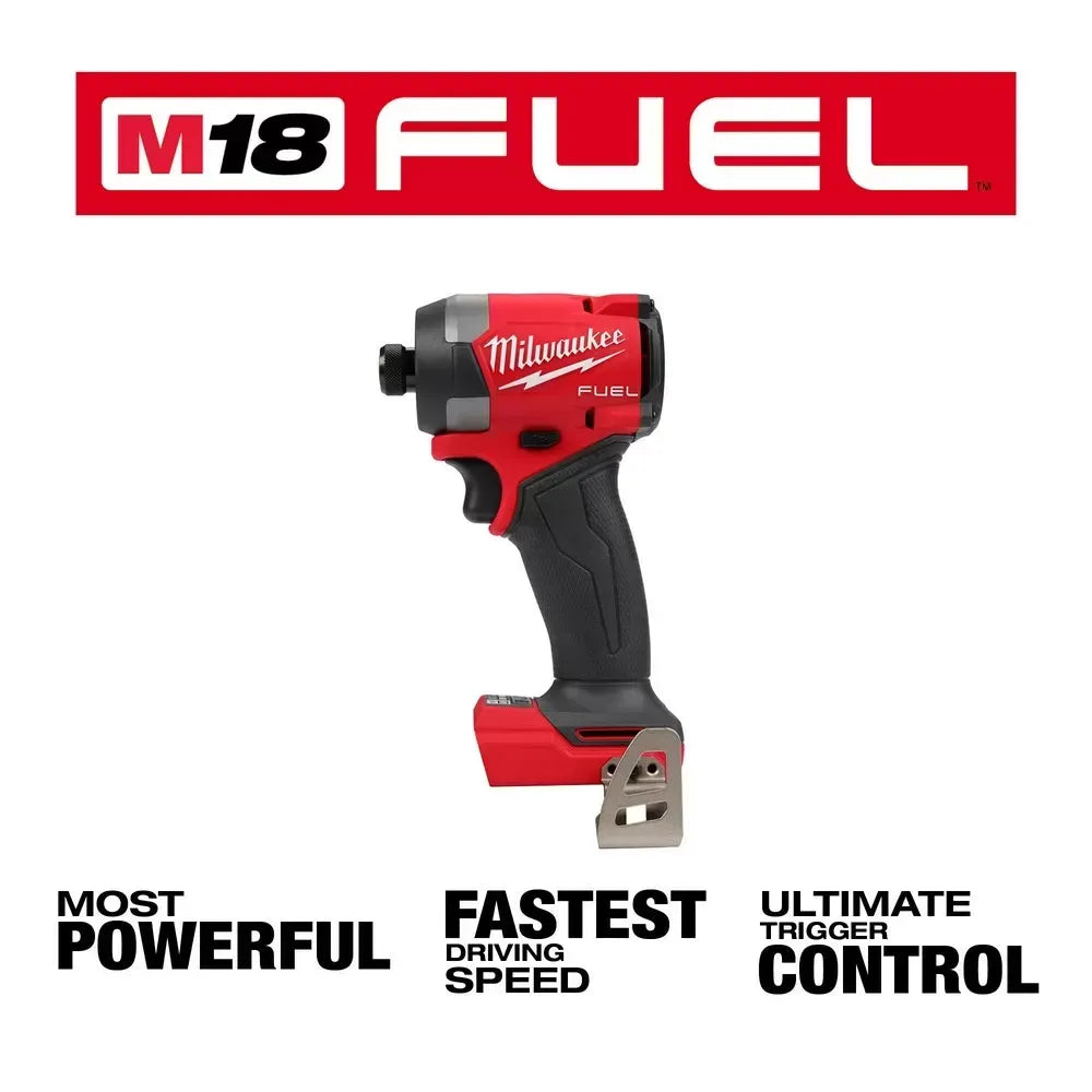 Milwaukee Pre-Sale 2953-80 M18 FUEL 18V 1/4" Hex Li-Ion Impact Driver -Bare Tool - Recon