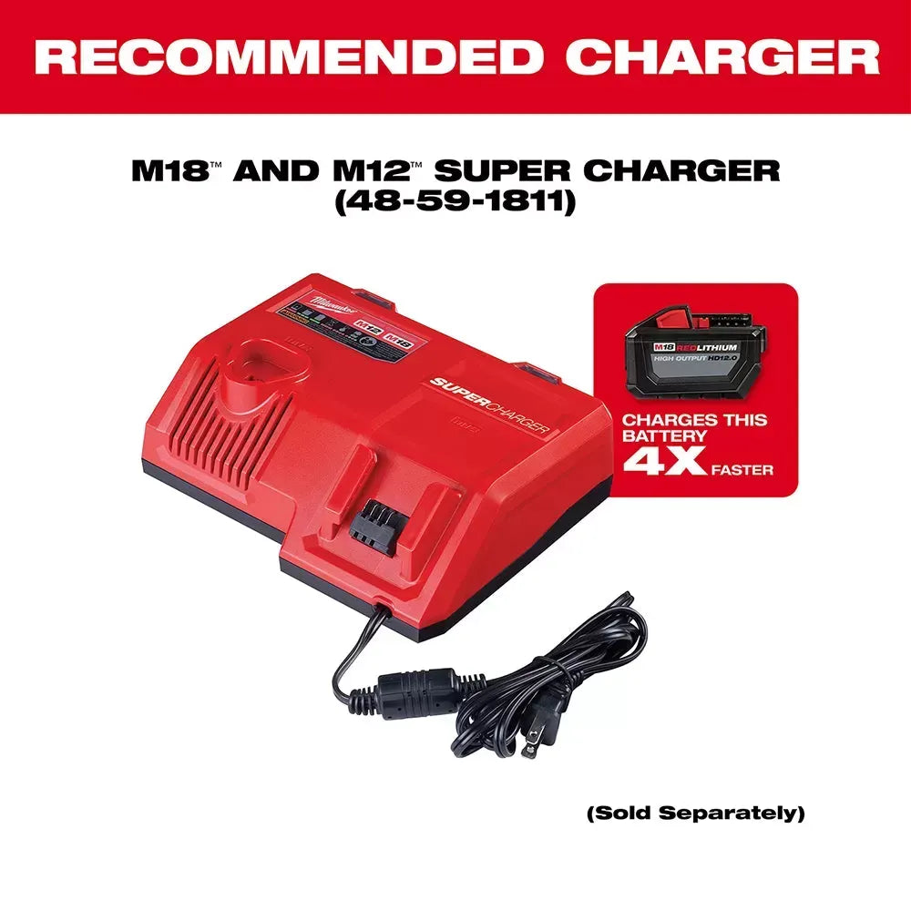 Milwaukee 48-11-1812P3 M18 18V 3 Battery Kit w/ 1 - HD 12.0 and 2 - HO CP 3.0