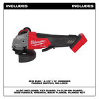 Milwaukee Pre-Sale 2880-20 M18 FUEL 4-1/2" / 5" Grinder Paddle Switch No-Lock - Bare Tool