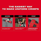 Milwaukee 2979-22 M18 18V FORCE LOGIC 6T Latched Linear Utility Crimper Kit