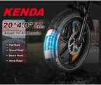 ⭐Factory clearance sale⭐45km/h 20 inch folding all terrain full suspension mountain electric bike