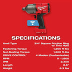 Milwaukee Pre-Sale 2864-20 M18 FUEL 18V 3/4-Inch Friction Ring Impact Wrench - Bare Tool