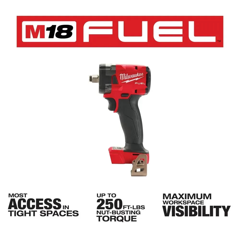 Milwaukee Pre-Sale 2855-20 M18 FUEL 18V 1/2" Impact Wrench w/Friction Ring -Bare Tool