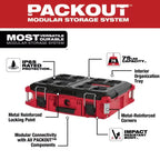 Milwaukee PACKOUT Heavy Duty Polymer Tool Box Combo Kit