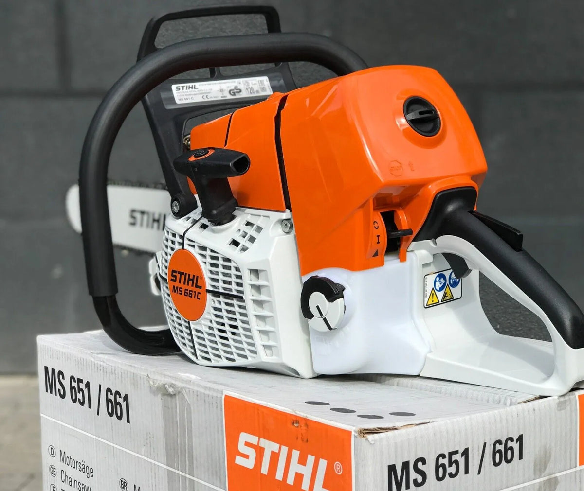 MS 661 C Professional Chainsaw with Bar and Chain - New